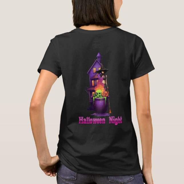 Halloween Witch T-Shirt (Back)