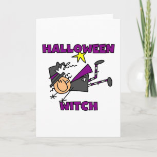 Halloween Witch T-shirts and Gifts Card