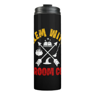 Halloween witch thermal tumbler