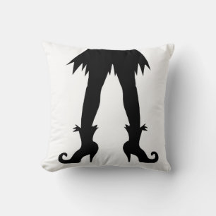 Halloween Witch Throw Pillow