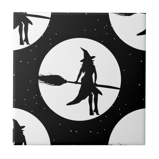 halloween witch tile (Front)