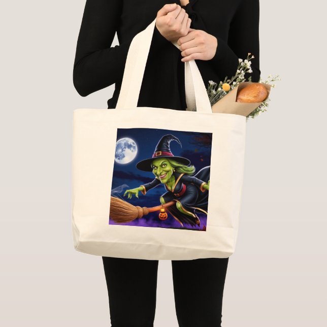 Halloween/Witch Tote Bag (Front (Product))