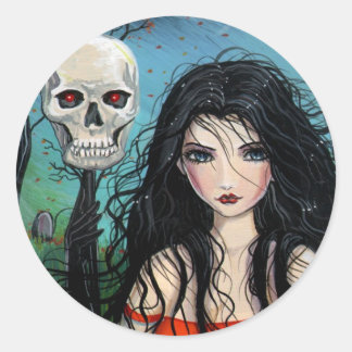 Halloween Witch Vampire Stickers