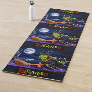 Halloween/Witch Yoga Mat