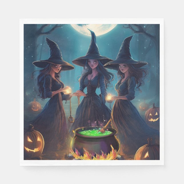 Halloween Witches Brew Napkin (Front)