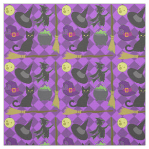 Halloween Witches Fabric