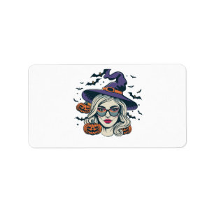 halloween witches funny halloween label