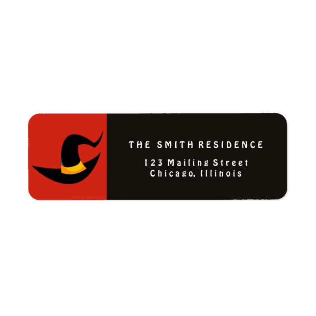 Halloween Witches Hat (Front)