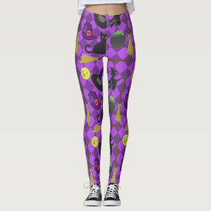 Halloween Witches Leggings