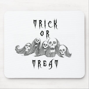 Halloween Witches Trick or Treat Mouse Pad