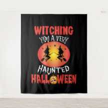Halloween Witching House BACKDROP