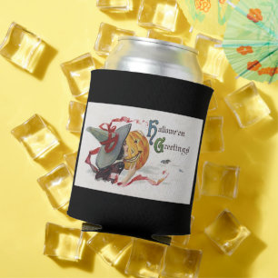 Halloween Witch's Kiss: Magic Jack o Lantern Can Cooler