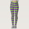 Halloween Witch's Purple Green Striped Stockings