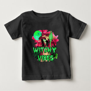 Halloween Witchy Vibes Baby T-Shirt