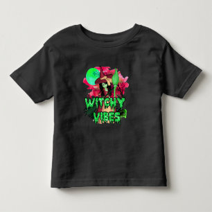 Halloween Witchy Vibes Toddler T-shirt