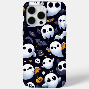 Halloween with cute ghost iPhone 15 pro max case