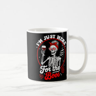 Halloween Women Funny I'm Just Here For The Boos S Coffee Mug