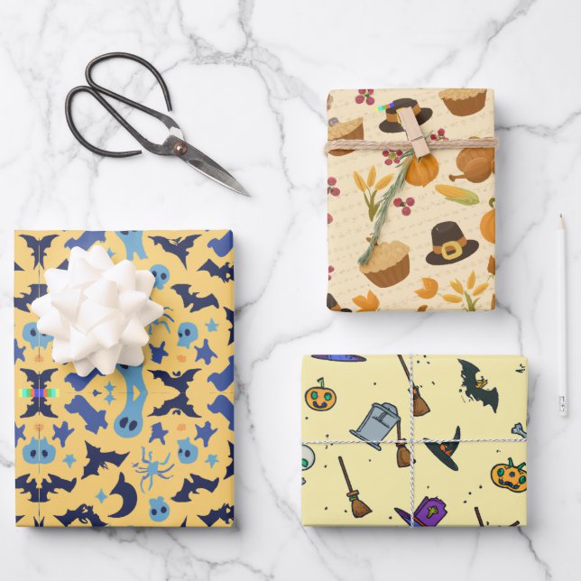 Halloween Wrapping Paper (Front)