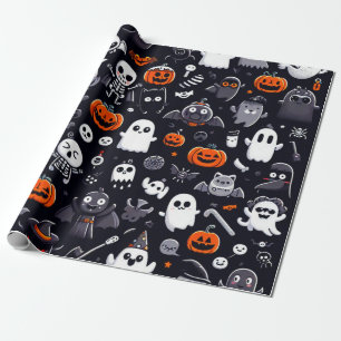 Halloween Wrapping Paper 