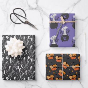 Halloween Wrapping Paper Bundle