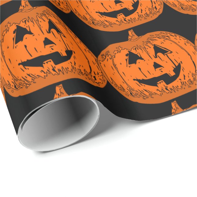 halloween wrapping paper,halloween gift wrap (Roll Corner)