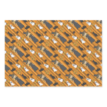 Halloween Wrapping Paper Set