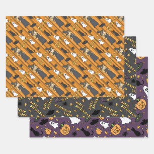Halloween Wrapping Paper Set