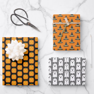 Halloween Wrapping Paper Sheet