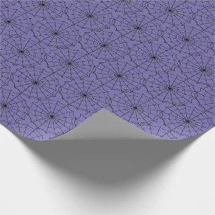 Halloween Wrapping Paper-Spider Webs Paper