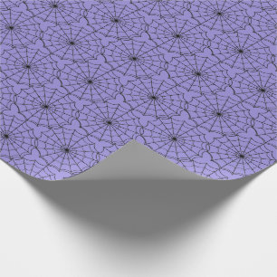 Halloween Wrapping Paper-Spider Webs Wrapping Paper