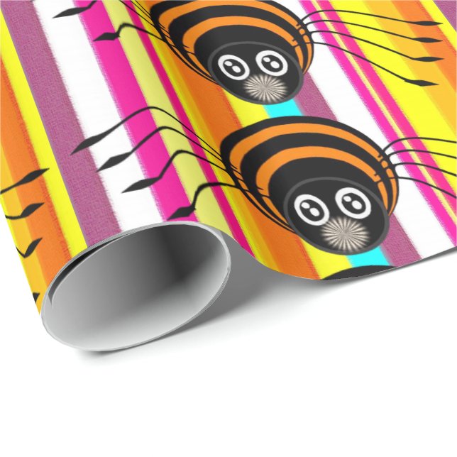 Halloween  Wrapping Paper, Spider Wrapping Paper (Roll Corner)