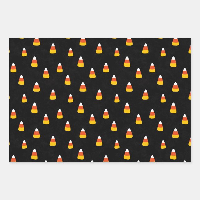 Halloween wrapping paper| Spooky  Paper Sheet (Front)