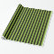 Halloween wrapping paper with green black stripes