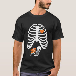 Halloween XRay Pregnancy Expecting Baby Rib Cage 1 T-Shirt
