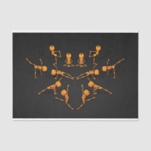 Halloween Yoga Class Tissue Paper