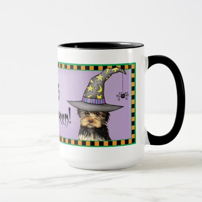 Halloween Yorkie Mug (Right)