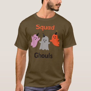 Halloween Youth Kids Shirt Cute Ghost Smile Face G