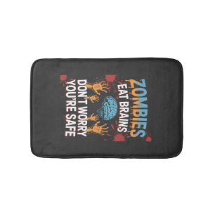 Halloween Zombie Bath Mat
