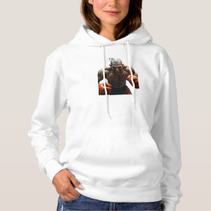 Halloween Zombie Boxer - Combat Sports Design Hoodie