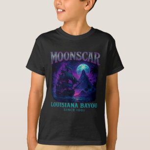Halloween Zombie Island Moon Island Retro Cartoon T-Shirt