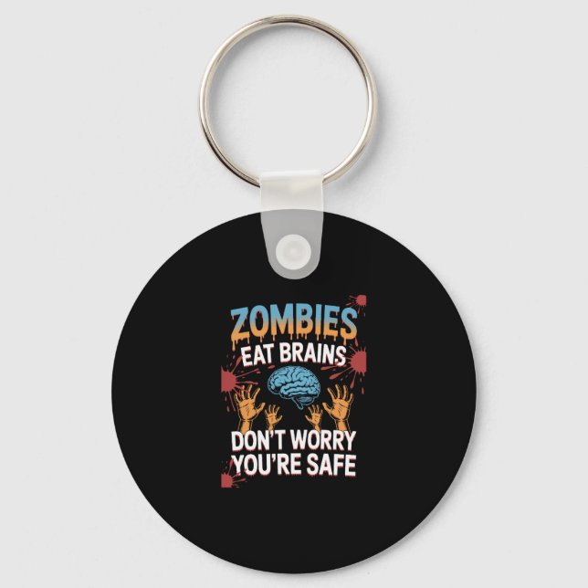 Halloween Zombie Keychain (Front)
