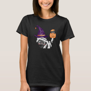 Halloween Zombie Mummy Cat Witch Scary Boys Girls  T-Shirt