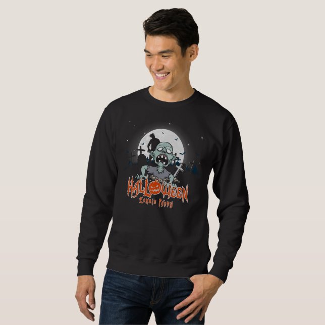 Halloween Zombie Party | Men Sweatshirt (Front Full)