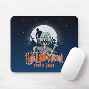 Halloween Zombie Party Mouse Pad