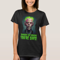 Halloween  Zombie Punk Horror Poster Party Costume