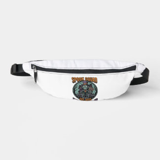 Halloween Zombie Shirt Funny Spook Squad Engraved Fanny Pack