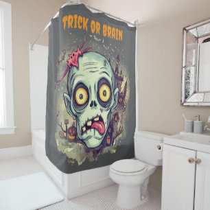 Halloween, Zombie,Trick or Brain, Scary, Spooky