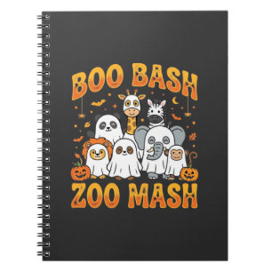 Halloween Zoo Animals Boo Bash Zoo Mash_1 Notebook