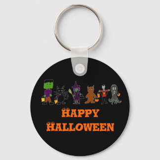 HalloweenFriends, Happy Halloween Keychain