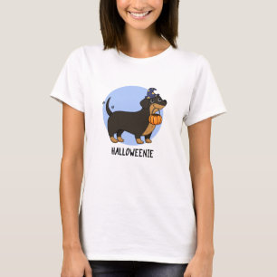 Halloweenie Funny Sausage Dog Pun T-Shirt